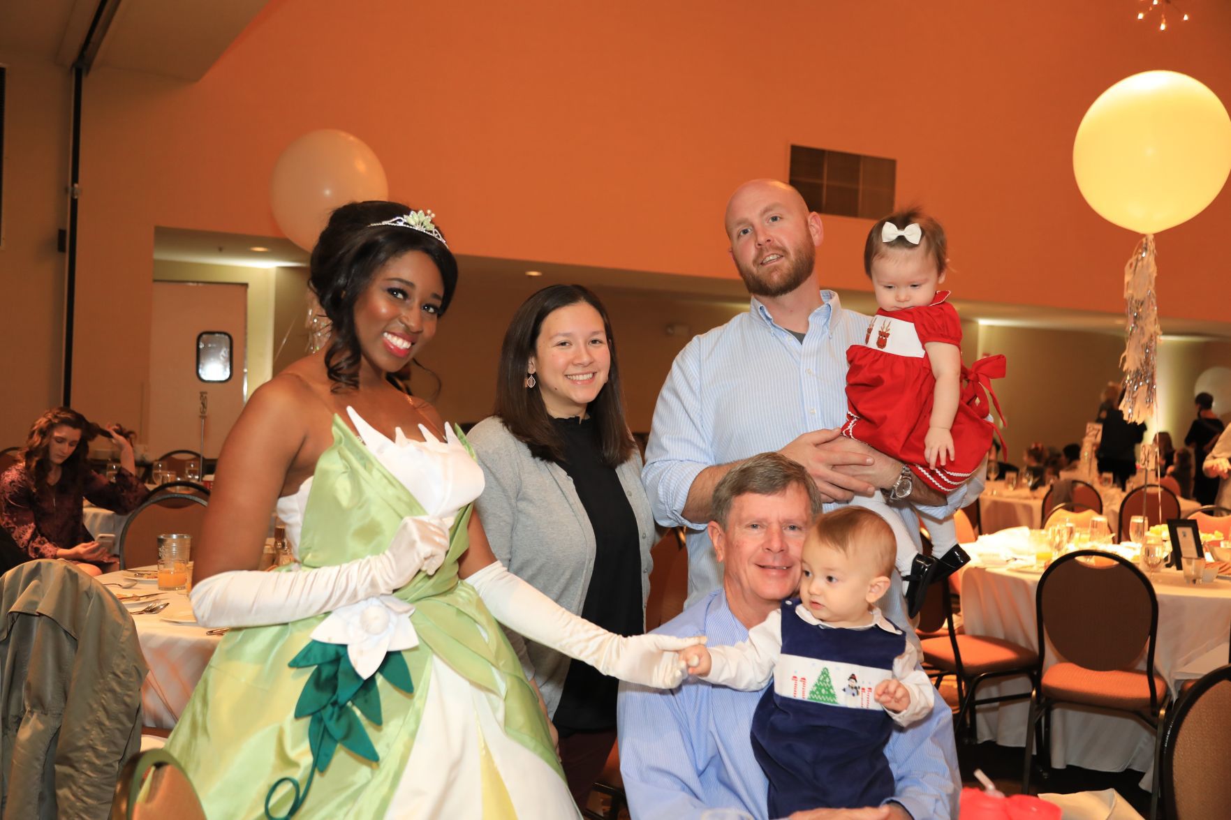 Megan Sutterfield, Charlie and Landon Phillips, Ben and Nora Sutterfield